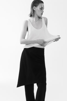 Pantal?n recto con falda superpuesta - H&m фото 2
