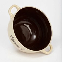 Бульонница 650 мл. "Вкусно" фарфор арт. 202309