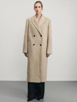 Пальто из искусственной замши / Zarina фото 5