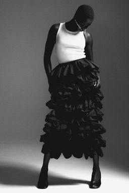 Maxifalda de volantes - H&m фото 2