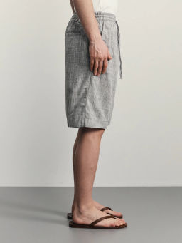 Шорты relax fit со льном / Zarina  фото 4