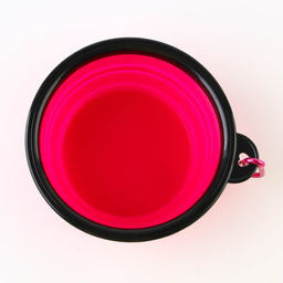 Миска силиконовая Йога, 350 мл, фуксия, 12.8 х 4.5 см - Пушистое счастье фото 3