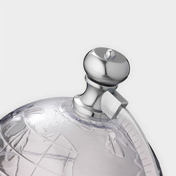 Башня пивная с воронкой Земной шар, 1,9 л, цвет серебристый - Simaland фото 4