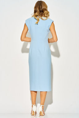 Платье LAIKONY 993 голубой фото 7