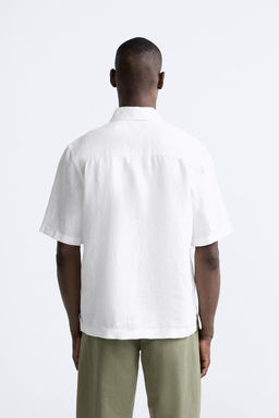 %100 KETEN GOMLEK - Zara фото 3