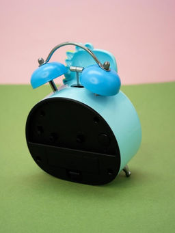 Часы-будильник Dino, blue (6,3х11,2 см)