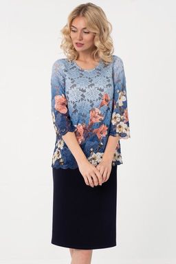 Платье П4-4245/2 - Wisell фото 11