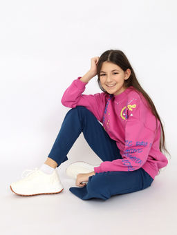 CRB wear/CSJG 63758-27-394 Джемпер для девочки,розовый/Ex.Cherubino  фото 6