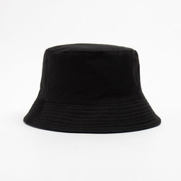 Панама однотонная, двусторонняя, цвет синий/чёрный, размер 57-58 - Minaku фото 4