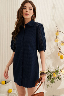 Платье 1024 (Хлопок ришелье 100%) - Elletto фото 10