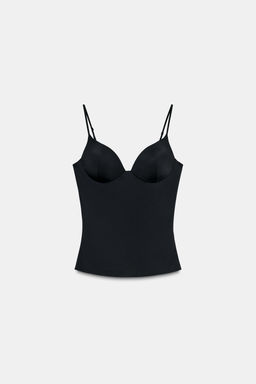 POLYAMIDE BLEND TOP - Zara фото 12