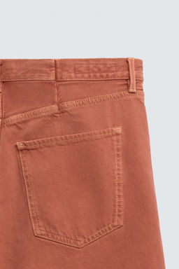 BERMUDA DENIM RELAXED FIT COLOR / Caldero - Zara фото 10