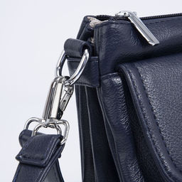 Сумка кросс-боди на молнии, цвет синий - Simaland фото 5