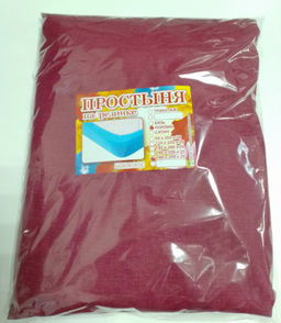 Простынь на резинке Поплин 180*200*20