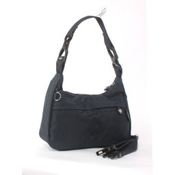 Сумка женская текстиль BoBo-6313, 1отд, плечевой ремень, синий 265992