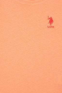 Базовая футболка Salmon для девочек Неожиданная скидка в корзине - U.s. polo assn фото 8