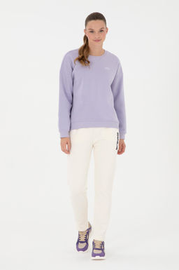 Женские кремовые спортивные штаны