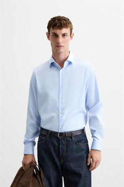 TEXTURED TWILL SHIRT - Zara фото 2