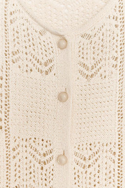 POINTELLE KNIT CARDIGAN - Zara фото 7