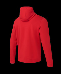 Флисовое худи на молнии JOGEL ESSENTIAL Cotton Fleece FZ Hoodie, красный фото 3