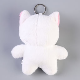 Мягкая игрушка Кот с сердцем на брелоке, 14 см, цвет МИКС - Simaland фото 4