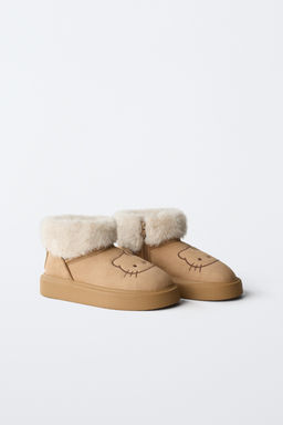 HELLO KITTY SANRIO LINED ANKLE BOOTS - Zara фото 2