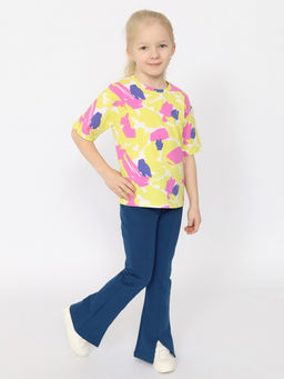 CRB wear/CSKG 63762-99-395 Футболка для девочки,мультиколор/Ex.Cherubino  фото 2