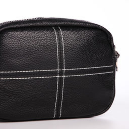 Сумка женская на молнии, цвет чёрный - Simaland фото 4