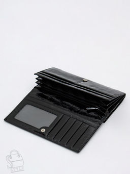 Женский кошелек 7019-2 black Velina Fabbiano