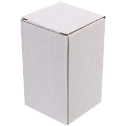 Цена за 2 шт. Банка для продуктов стеклянная 300мл "Хай-Тек" с бамбуковой крышкой, квадратная 6*12см