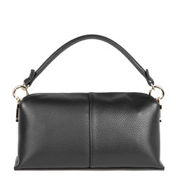1802 черный, Женская кожаная сумка, Barcelo Biagi