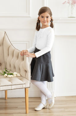 Джемпер детский белый Д-260 (158, 84)