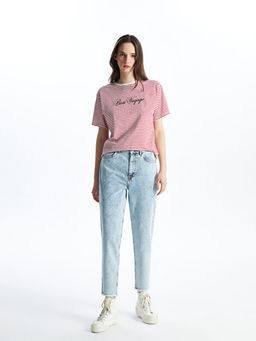 Mom Fit Kad?n Jean Pantolon