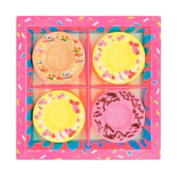 Набор шипучей соли д/ванн 240гр (4*60гр) "Just donats"