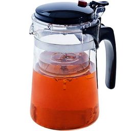 4026 Чайник заварочный 0,5л дав/клап стекло/нерж/ст/пластик MB (х24)