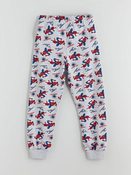 Beli Lastikli Spider-Man Bask?l? Erkek ?ocuk Pijama Alt