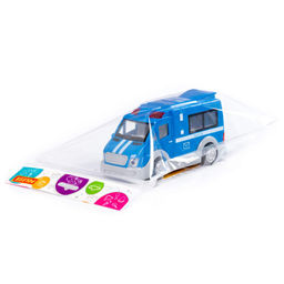 Почта, автомобиль инерционный (со светом и звуком) (в пакете) - Полесье фото 6