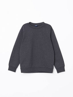 Bisiklet Yaka Erkek ?ocuk Sweatshirt
