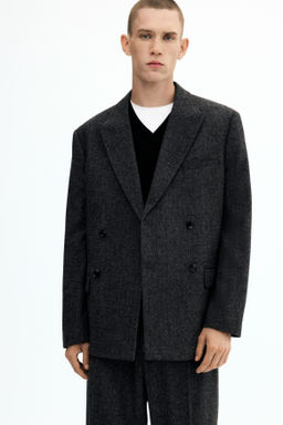 Americana de doble botonadura Relaxed Fit - H&m фото 3
