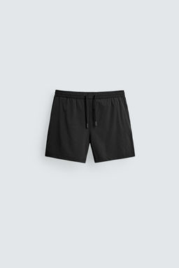 SHORT STRUCTURED SWIMMING TRUNKS - Zara фото 15