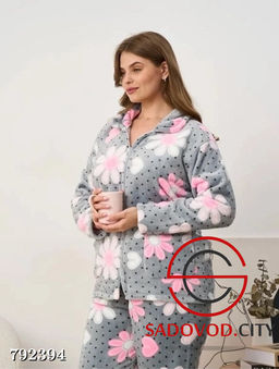 пижама женская великан со штанами - Bruno фото 3