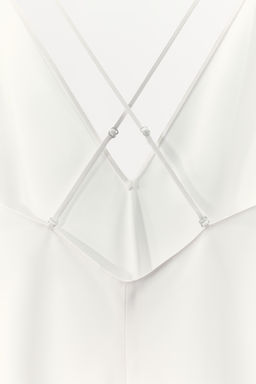 VESTIDO FORRO TIRANTES MULTIPOSICI?N / Blanco roto - Zara фото 8