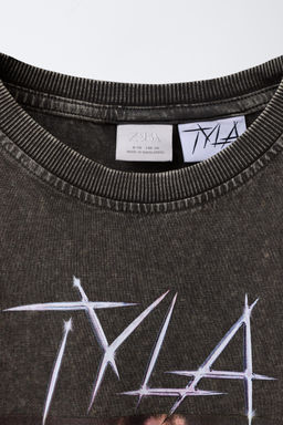FADED-EFFECT TYLA  T-SHIRT - Zara фото 3