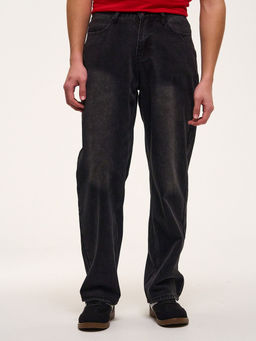 Брюки джинсы темно серый CN25117FL1