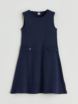 Bisiklet Yaka K?z ?ocuk Elbise