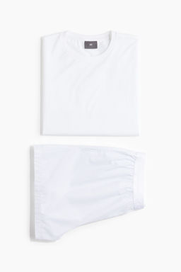 Camiseta y pantal?n corto de pijama COOLMAX®