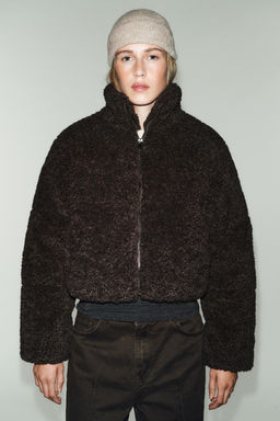 FLEECE ANORAK WITH THERMAL INSULATION