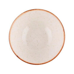 Салатник 14см Премиум "Бежевый в крапинку с отводкой" арт. 15СЛ14006