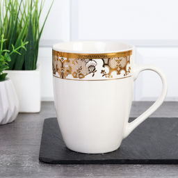 Кружка Орнамент Белая / А3 /уп 72/ микс 4 - ГалеонТрейд фото 5