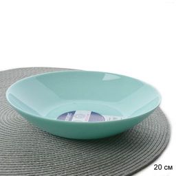 Тарелка суповая ДИВАЛИ ЛАЙТ ТЮРКУАЗ 20см - Luminarc фото 3